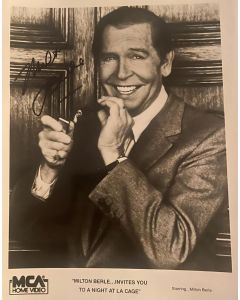  Milton Berle (RIP 1908-2002) 8X10 autographed Photo