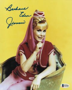 Barbara Eden I Dream of Jeannie 8X10 w/Beckett COA #4