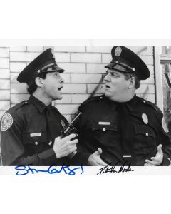 Steve Guttenberg & Peter Van Norden 8X10 Police Academy