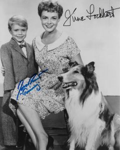 June Lockhart RIP & Jon Provost Lassie 8X10 #3