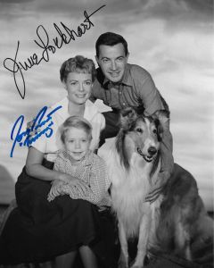 June Lockhart RIP & Jon Provost Lassie 8X10 #4