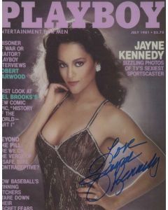 Jayne Kennedy SPORTS BROADCASTER MODEL ACTRESS signed 8x10 # G07