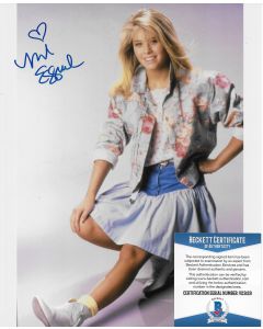 Nicole Eggert 8X10 w/Beckett COA #7