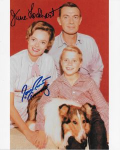 June Lockhart RIP& Jon Provost Lassie 8X10 #6