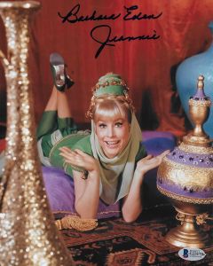 Barbara Eden I Dream of Jeannie 8X10 w/Beckett COA #13