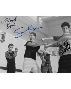 Sean Kanan Martin Kove Christopher Ford Karate Kid 8X10 photo