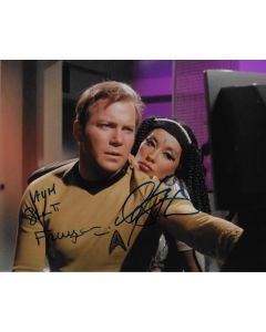 William Shatner and France Nuyen Star Trek TOS 8X10 #2