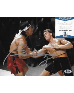 Bolo Yeung Bloodsport 8X10 Beckett COA #4