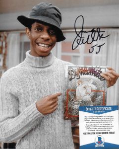 Jimmie JJ Walker Good Times 8X10 w/Beckett COA