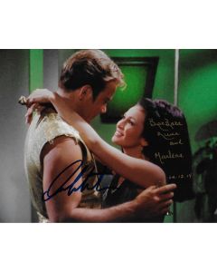 William Shatner & Barbara Luna Star Trek TOS