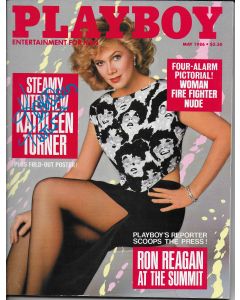 Kathleen Turner signed Playboy magazine