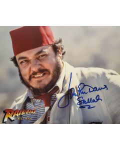 John Rhys-Davies RAIDERS OF THE LOST ARK signed 8x10 # G02