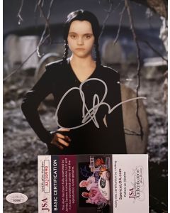 Christina Ricci ADDAMS FAMILY W/ JSA 8X10 #317
