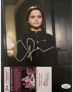Christina Ricci ADDAMS FAMILY W/ JSA 8X10 #319
