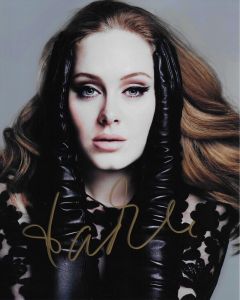 Adele Autographed 8x10 Photo Academy Award,Grammy Award Winner