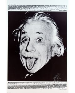 Albert Einstein 24x36 Reprint Poster