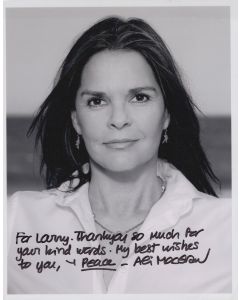 Ali Mac Graw CONVOY, LOVE STORY "TO LARRY" Original 8X10 Signed Photo #1
