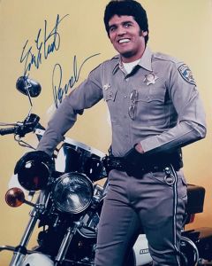 Erik Estrada CHIPs 8x10 signed photo