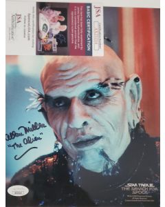 Allan Miller STAR TREK III signed 8x10 W/JSA # G01