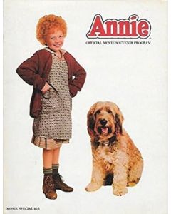 Aileen Quinn-2 (Vintage 54 page ANNIE movie program book signed by Aileen Quinn!)