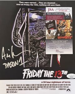 Ari Lehman Friday the 13th signed 8x10 w/JSA COA #4