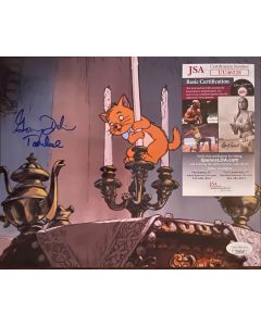 Gary Dubin Disney Aristocats w/JSA COA