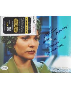 Athena Massey STAR TREK VOYAGER Autographed 8x10 photo w/JSA COA