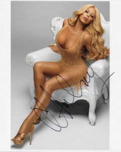 Aubrey O'Day In Person Autographed 8x10 Danity Kane,Playboy 