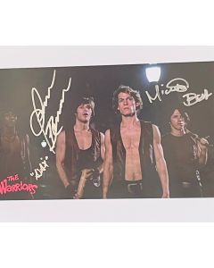 The Warriors Michael Beck & James Remar Original Autographed 8X10 Photo #2