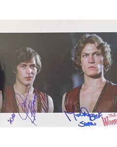 The Warriors Michael Beck & James Remar Original Autographed 8X10 Photo #3