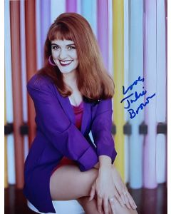 Julie Brown EARTH GIRLS ARE EASY 1988 Original Signed 8x10 Photo