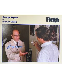George Wyner FLETCH 1985 Original Signed 8X10 Photo