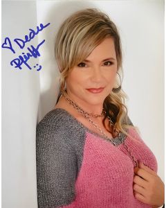 Dedee Pfeiffer CYBILL , VAMP Original 8X10 Autographed Photo #10