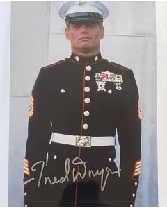 Fred Dryer DEATH BEFORE DISHONOR 1987 Original 8X10 Autographed Photo