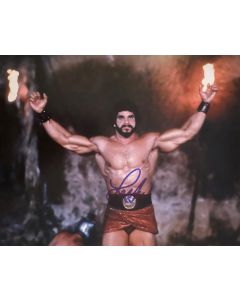 Lou Ferrigno Hercules Original In Person Autographed 8X10 Photo #35