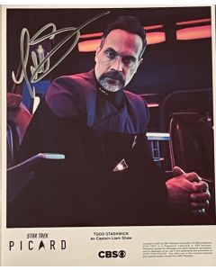 Todd Stashwick Star Trek: Picard Original Signed 8X10 Photo