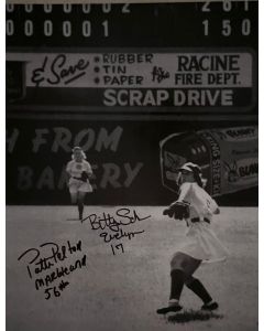 Bitty Schram & Patty Pelton A League of Their Own Original Signed 8x10