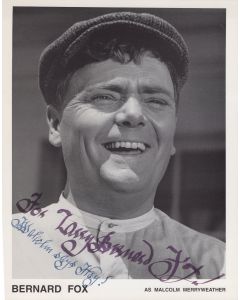 Bernard Fox ANDY GRIFFITH SHOW signed 8x10 # G01