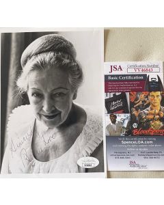 Bessie Love The Broadway Melody 1929 Signed 8X10 w/JSA COA photo w/JSA COA