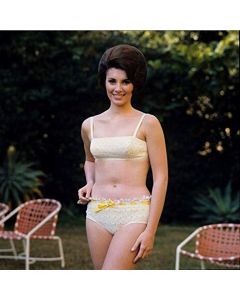 Beverly Adams Sassoon-white bikini