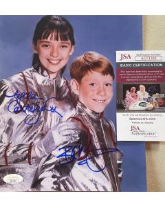 Billy Mumy & Angela Cartwright LOST IN SPACE Original Autographed 8X10 w/JSA COA