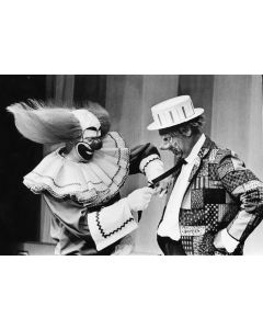 Joey D'Auria- Bozo BLACK AND WHITE