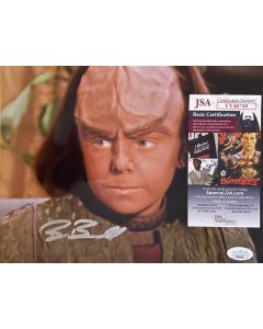 Brian Bonsall Star Trek signed 8X10 Photo w/JSA COA