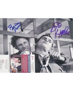 Bruce Dern & Bo Hopkins Rip POSSE 8x10 signed by both w/ JSA COA # G01 