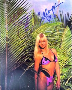 Julie McCullough Playboy, Growing Pains signed 8x10 @ The Hollywood Show #10