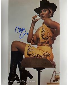 Pam Grier PLAYERS MAGAZINE signed 8x10 @ The Hollywood Show 2025 #42