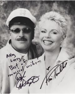 Captain & Tennille (Daryl Dragon and Toni Tennille) TO LARRY Signed 8X10 #1