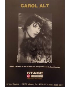 Carol Alt PRIVATE PARTS, THUNDER IN PARADISE 2&3 TO: LARRY Signed 8x10 Photo