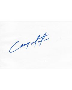 Casey Martin golfer signed album page/card