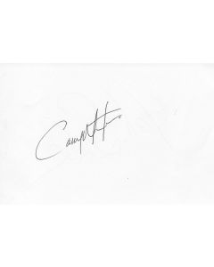 Casey Martin golfer signed album page/card #2